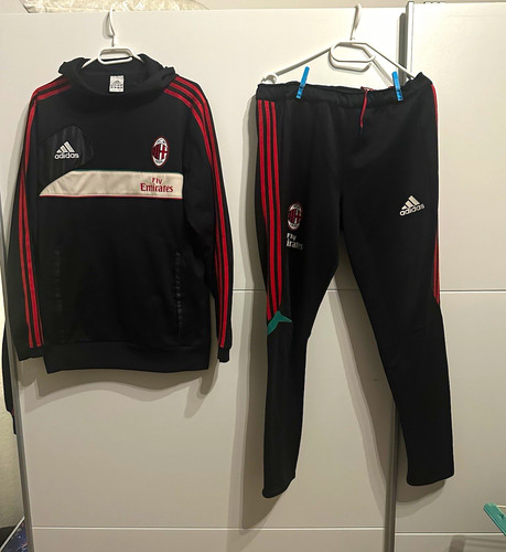 Set tuta adidas milan felpa - ac,