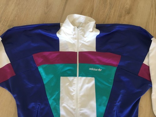 Tuta adidas vintage blu - tuta,
